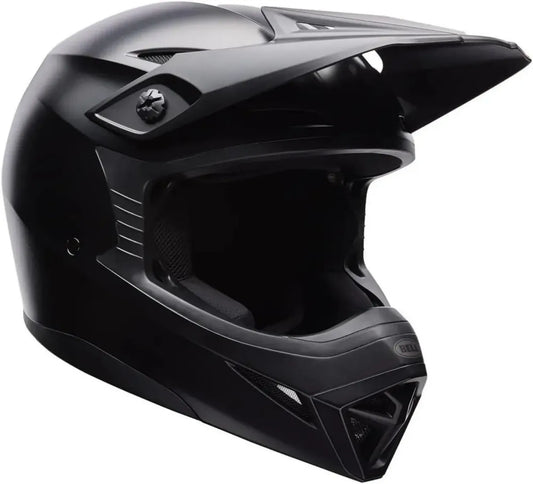 Casque Motocross BELL MX-10 MIPS Noir Mat, Certifié ECE 22.06, Léger et Ventilé